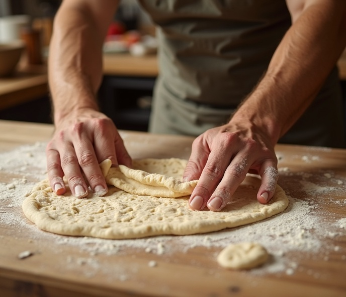 Processo artesanal Cosimo Pizza